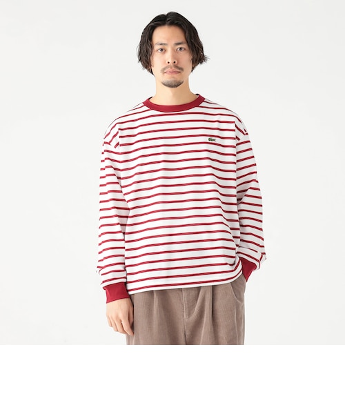 Manhattan ボーダー バイカラー 青 Portage オレンジ | MANHATTAN