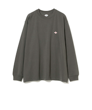 DANTON / MEN'S LONG SLEEVE T-SHIRT PLAIN