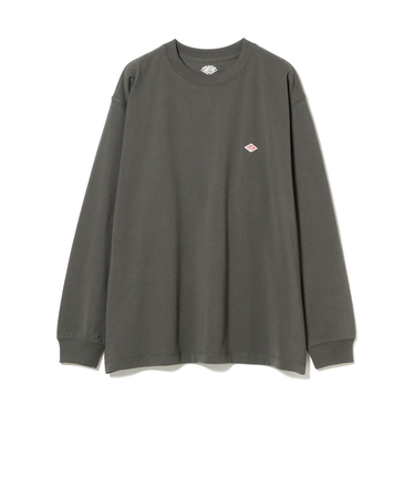 DANTON / MEN'S LONG SLEEVE T-SHIRT PLAIN