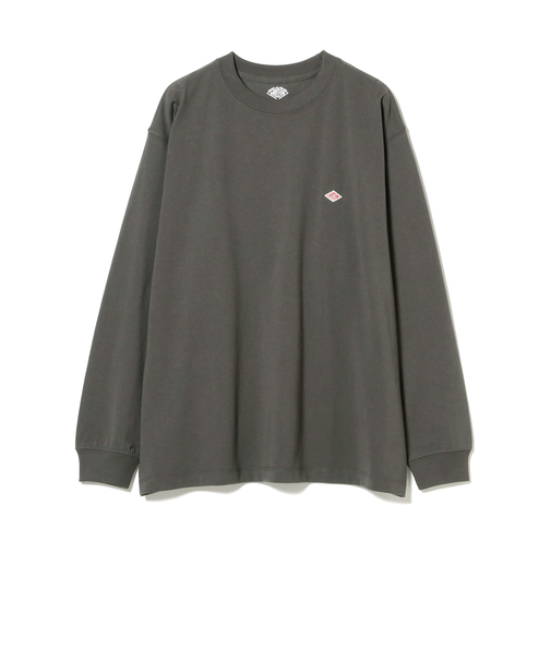 DANTON / MEN'S LONG SLEEVE T-SHIRT PLAIN