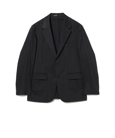 ジャージー ピンヘッド 2ボタン ジャケット (セットアップ対応／レギュラーフィット)