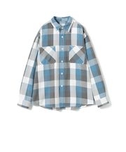 ユーズド ネルチェック シャツ