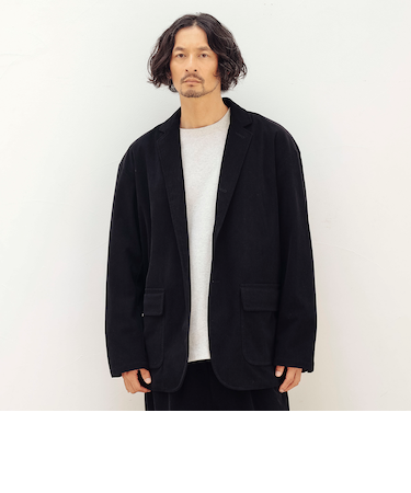 ポリエステルコーデュロイ ジャケット