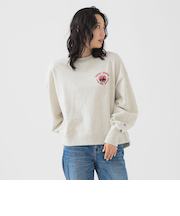 【別注】RUSSELL ATHLETIC / プリント クルーネック スウェット