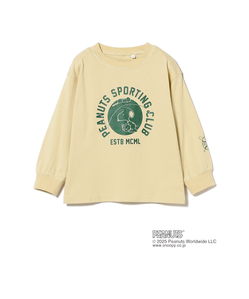 Peanuts スポーツ ロングスリーブ Tシャツ 2025FW（90～140cm）