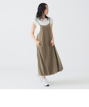 【セットアイテム】Tシャツ × バルーンワンピース セット（S～M）
