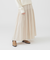 【百田夏菜子さん着用】【洗える】ツイル ギャザー スカート（S～M）