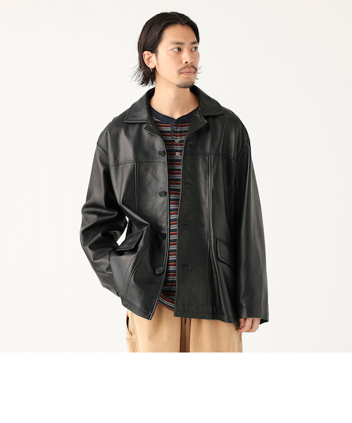 別注】TOWN CRAFT / レザー カーコート｜ビーミングライフストアバイ