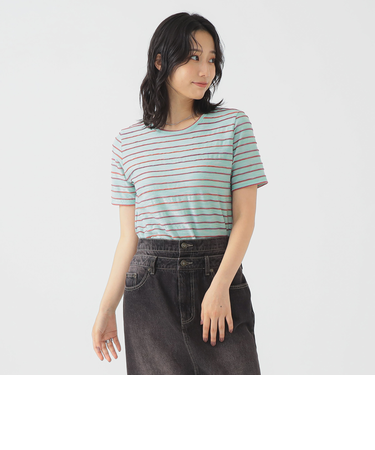 タック ボーダー プルオーバー