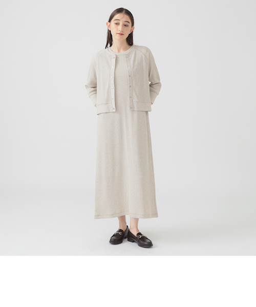 セットアイテム】カーディガン × ワンピース セットアップ