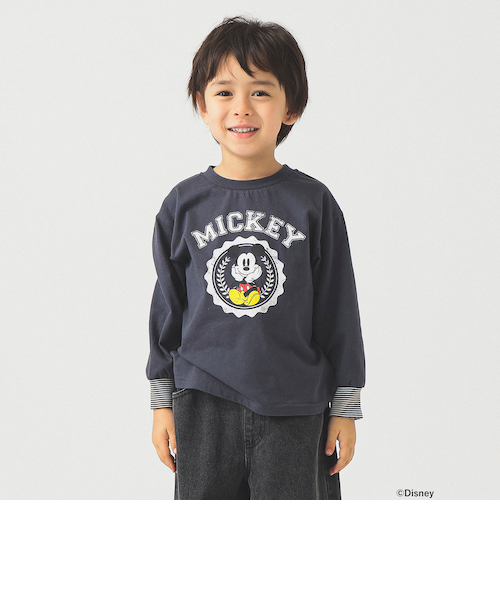 tシャツ 「MICKEY」ピグメントロングスリーブTシャツ レディース 楽天市場】《WEB・一部店舗限定》ピグメントMICKEY / Tシャツ