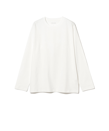 ベーシック 起毛 クルー ロングスリーブ Tシャツ