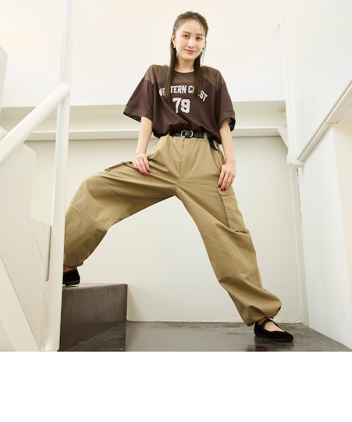 【百田夏菜子さん着用】カーゴパンツ（S～M）