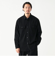 ポリエステルコーデュロイ シャツ