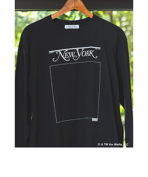 【別注】New York Magazine / ロングスリーブ プリント Tシャツ