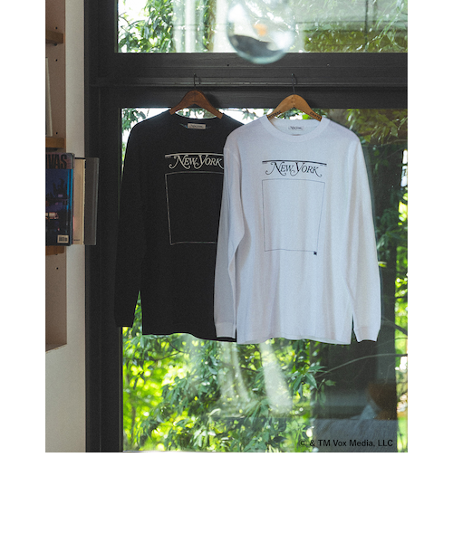 別注】New York Magazine / ロングスリーブ プリント Tシャツ