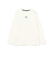 LACOSTE / PARISロゴ ヘビーオンス ロングスリーブ Tシャツ