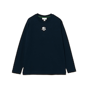LACOSTE / PARISロゴ ヘビーオンス ロングスリーブ Tシャツ