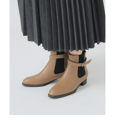 ベルト サイドゴア ブーツ（22.5～24.5cm）