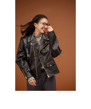 レザーライク ジャケット（S～M）