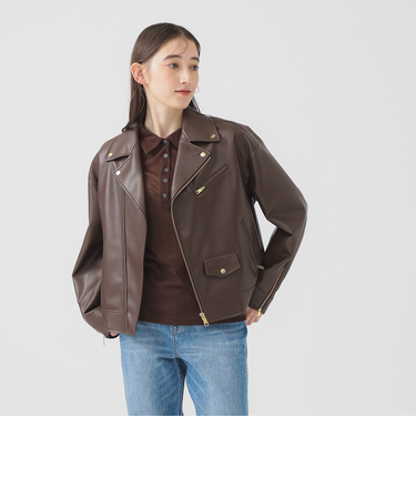 レザーライク ジャケット（S～M）