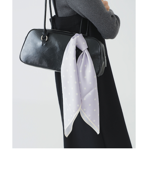 ドット柄 スカーフ