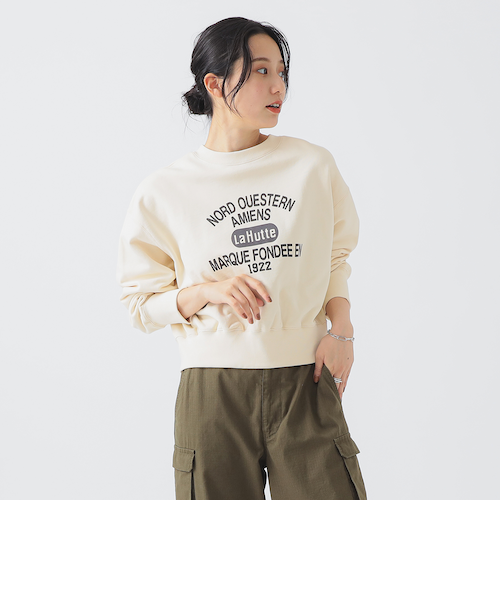 美品 BENI Live House Tour 2017 スウェット L 別注】La Hutte / ロゴ スウェット｜ビーミングライフストアバイ