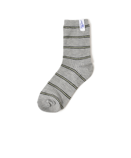MILLER / ボーダー ソックス（23～25cm）
