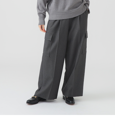 ウールライク カーゴパンツ（S～L）