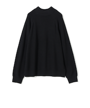 12ゲージ 片畦 モックネック ニット