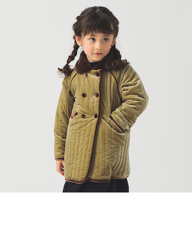 ベロア キルト コート 2025FW（100～140cm）