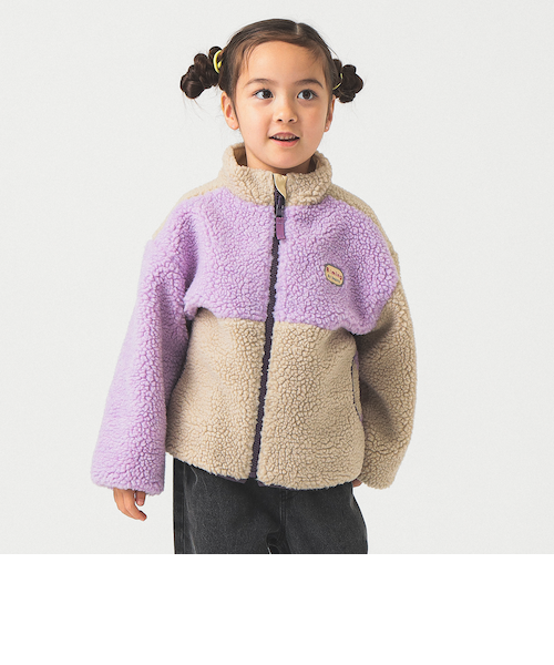 リバーシブル ボア ブルゾン 2025FW（90～150cm）｜ビーミングライフ