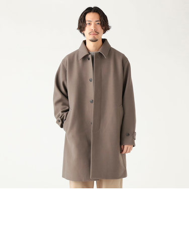 ハイブリッド ステンカラー コート