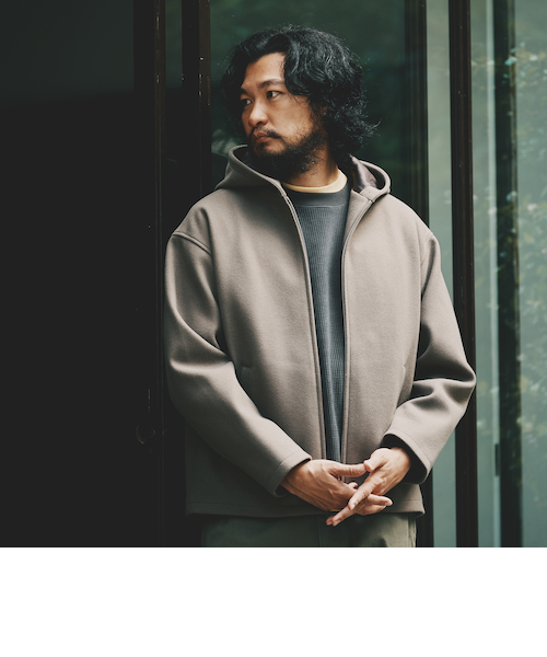 ハイブリッド フードジップ ブルゾン｜ビーミングライフストアバイ