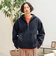 ハイブリッド フードジップ ブルゾン