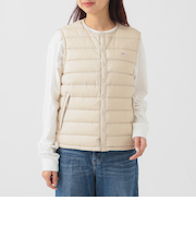 DANTON / インナーダウン クルーネック ベスト 25FW（XS～M）