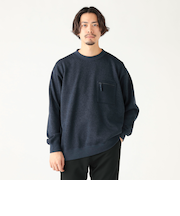 ライトフリース クルーネック スウェット