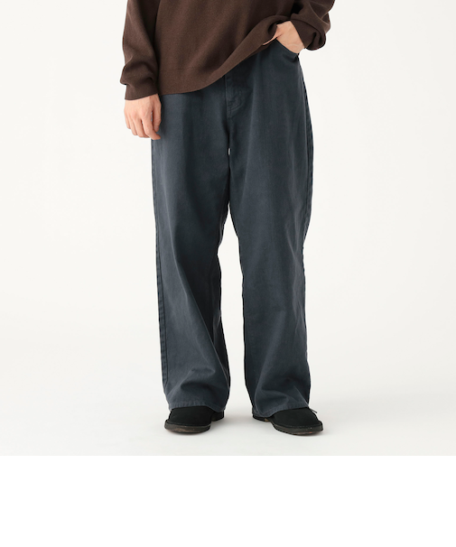 フェード 5ポケット デニム パンツ