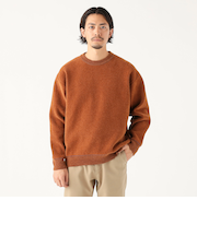 9ゲージ モール ダブルフェイス ニット