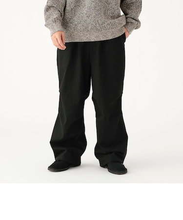 裏起毛 オーバー パンツ