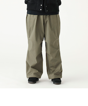 裏起毛 オーバー パンツ