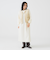 ボア ベスト × カット ワンピース セット
