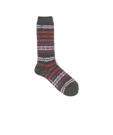 フェアアイル クルー ソックス