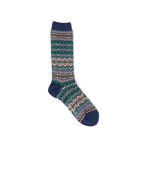 フェアアイル クルー ソックス