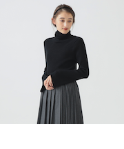 フレア スリーブ ニット