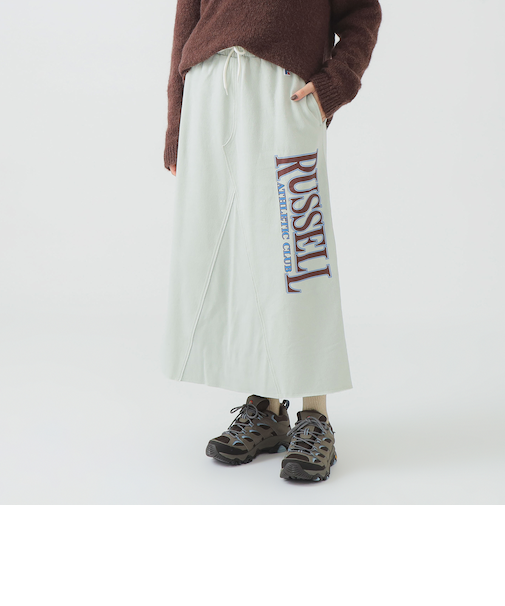 RUSSELL ATHLETIC / スウェット マキシ スカート