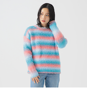 グラデーション ニット