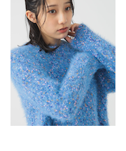 ミックスヤーン ニット