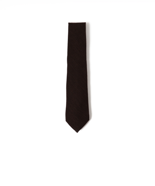 BBC ジャカード ウール コットン ネクタイ 25FW