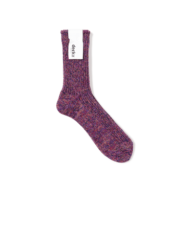 【別注】decka quality socks / ミックス クルー ソックス